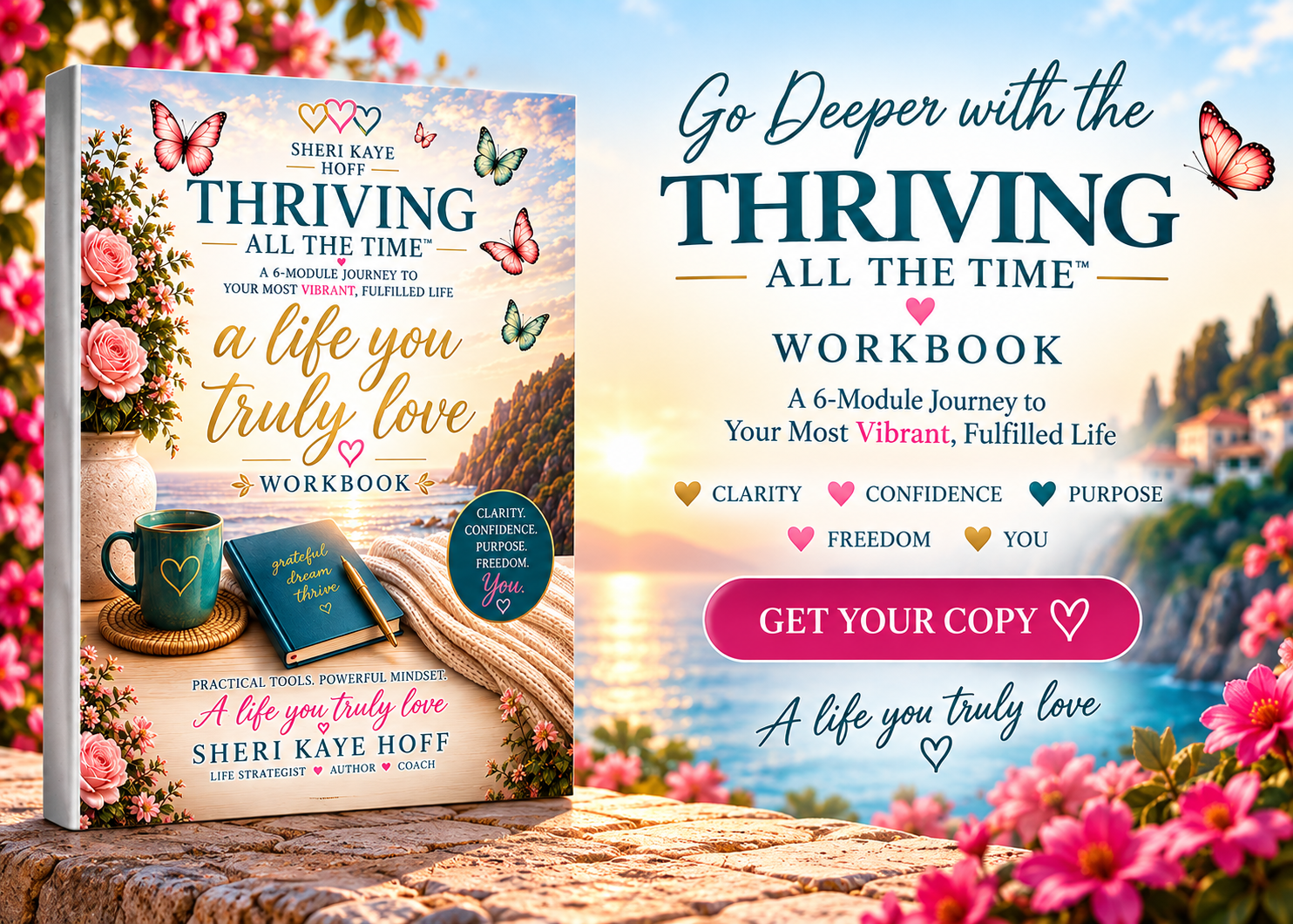 Thriving All the Time Workbook by Sheri Kaye Hoff