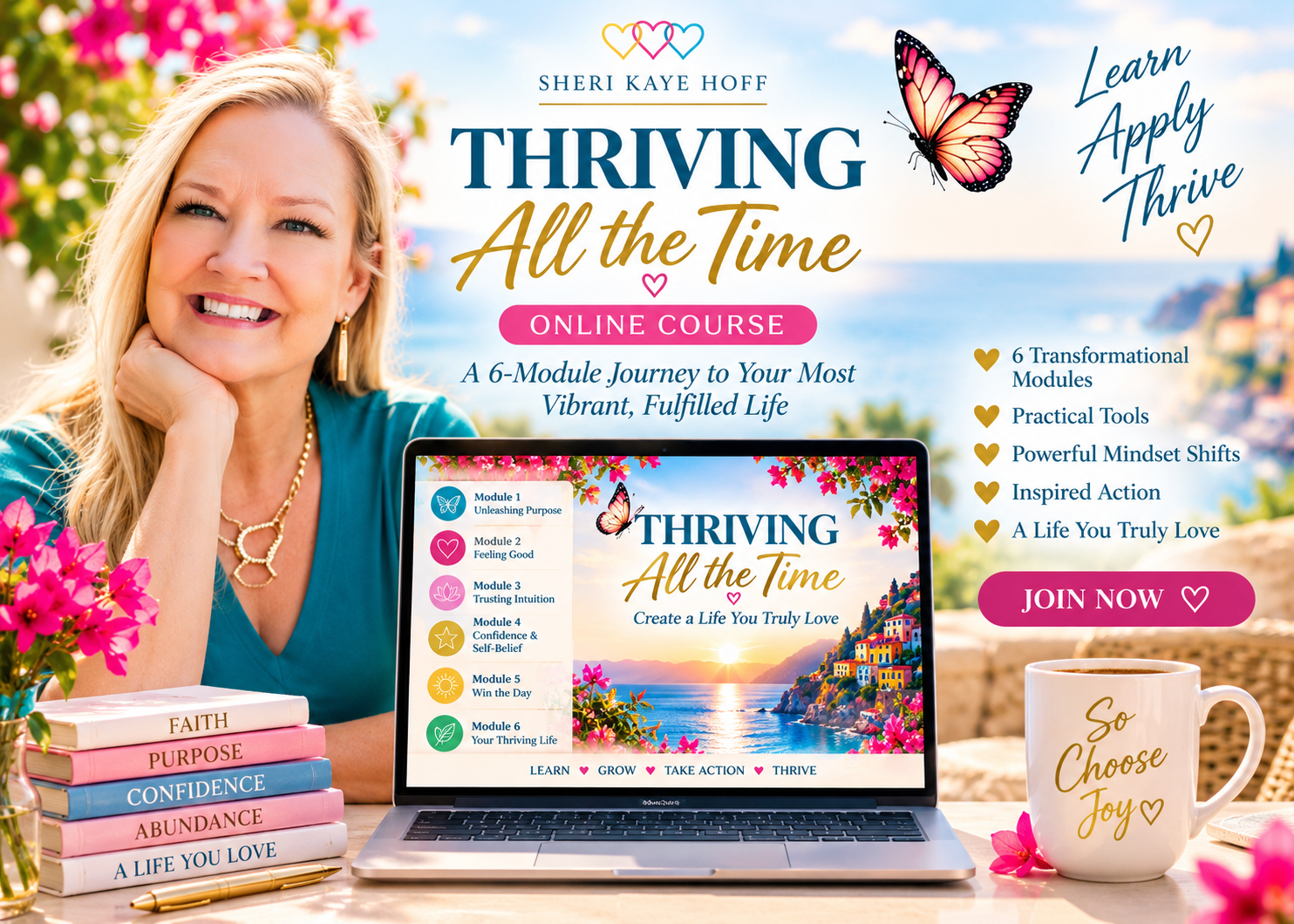 Thriving All the Time course by Sheri Kaye Hoff