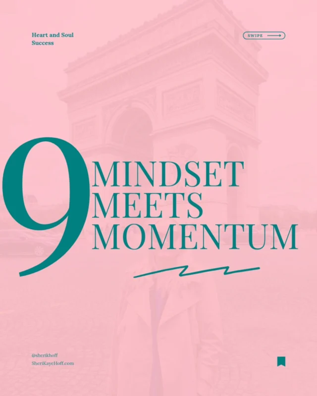 Mindset creates the spark.
Momentum carries the flame.
And when the two align—you become unstoppable.

It’s not about forcing or overthinking.
It’s about shifting into belief, clarity, and aligned action.

That’s where the magic lives.
In the quiet moment you say:
"I'm ready."
And then you move.

Your next breakthrough isn’t far.
It’s already forming in your energy field—just waiting for you to meet it halfway.

So ask yourself:
What am I thinking, feeling, and doing today that aligns with the life I say I want?

#MindsetMeetsMomentum #SheriKayeHoff #HeartAndSoulSuccess #LiveYourBestLife #AlignedAction #ManifestationCoach #PurposeDriven #MindsetMatters #FlowStateSuccess #InspirationDaily #WomenWhoInspire